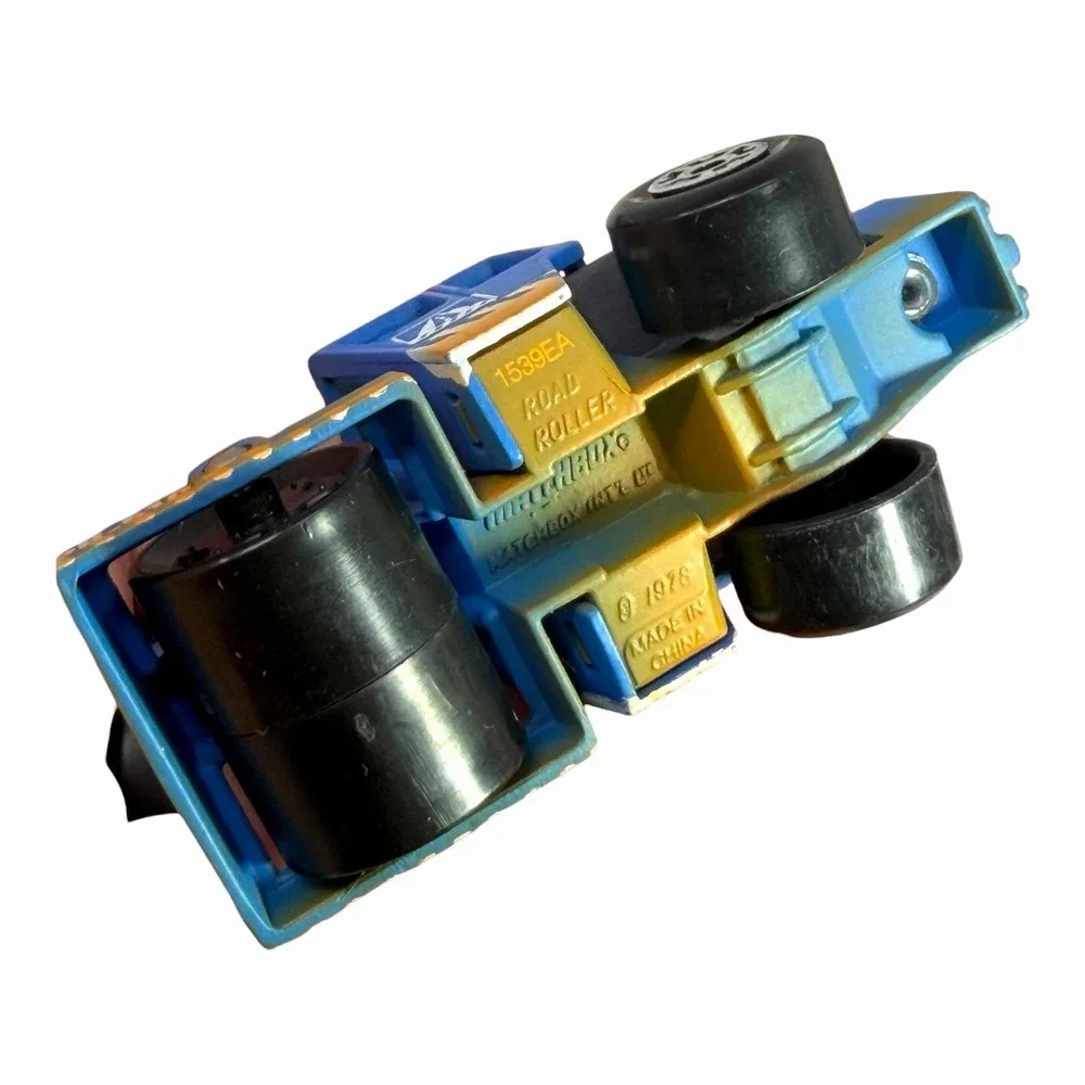 1978 Matchbox‎ Road Roller Die-Cast Toy Blue